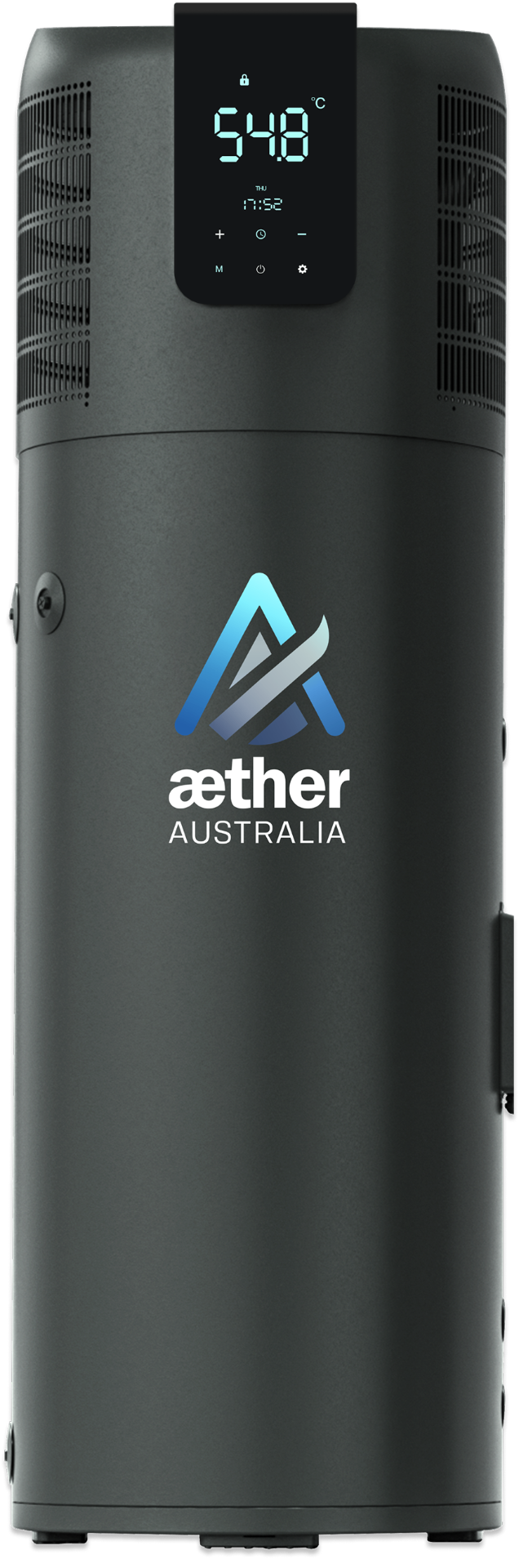 Aether Australia heat pump hot water system